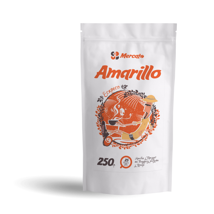Кава в зернах "Амарілло" - насолоджуйтесь квітковим ароматом та фруктовим смаком